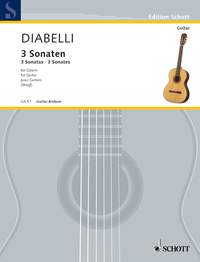 Diabelli - 3 Sonatas for guitar