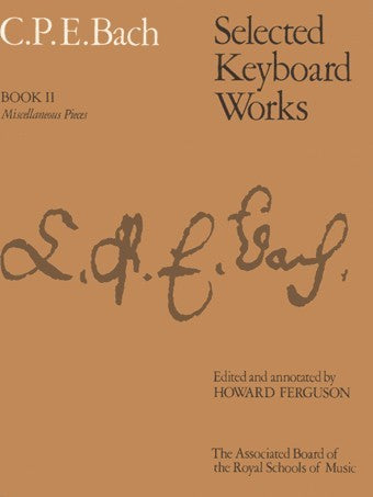 Bach, C.P.E. - Selected Keyboard Works Book II