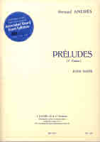 Andr�s, Bernard - Preludes for harp book 1