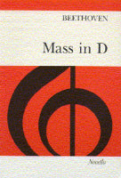 Beethoven - Mass in D op.123 - vocal score