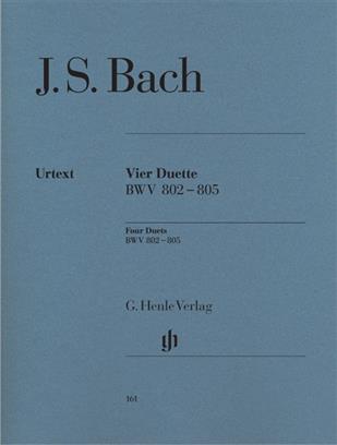 Bach, J.S. - Four Duets BWV 802-805 - piano