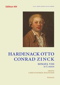 Zinck - Sonata VIII in G Minor - piano