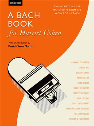 Bach Book For Harriet Cohen - piano