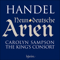 Handel - Neun deutsche Arien (& 3 Oboe Sonatas) - CD