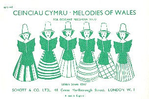 Ceinciau Cymru / Melodies of Wales (Descant Recorder Solo) - arr. Hunter