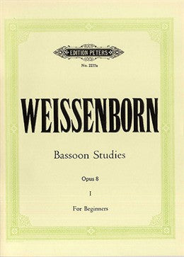 Weissenborn - Bassoon Studies op. 8