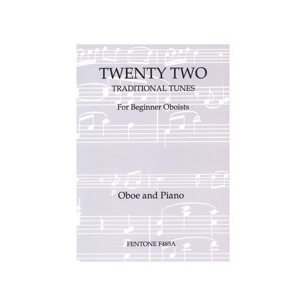 22 Traditional Tunes for Beginner Oboists - Ramsay, arr.