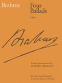 Brahms - Four Ballads op.10 - piano