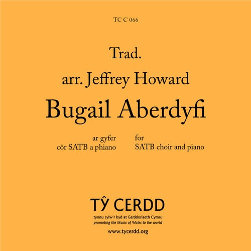 Bugail Aberdyfi - Lewis tr. / arr. Howard SATB