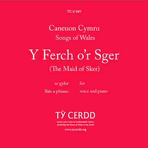 Ferch o'r Sger, Y / Maid of Sker, The - Richards, Brinley tr./arr. unawd/solo