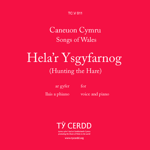 Hela'r Ysgyfarnog / Hunting the Hare - tr./arr. Richards, Brinley - llais / voice + piano