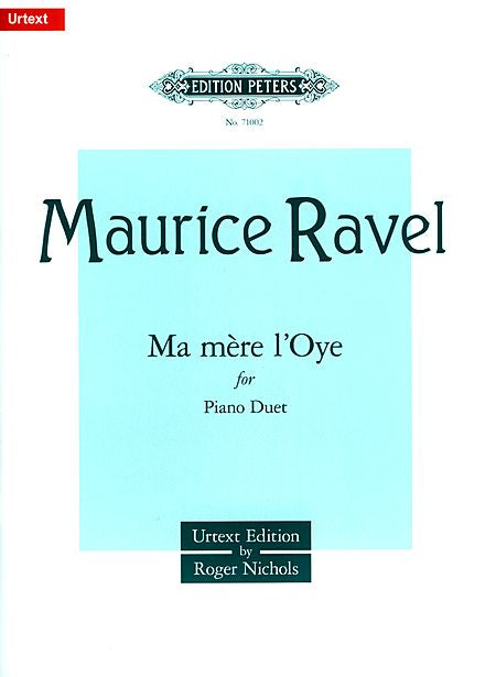 Ravel - Ma Mere l'Oye - piano duet