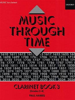 Music Through Time: Clarinet - Book 3 - Harris