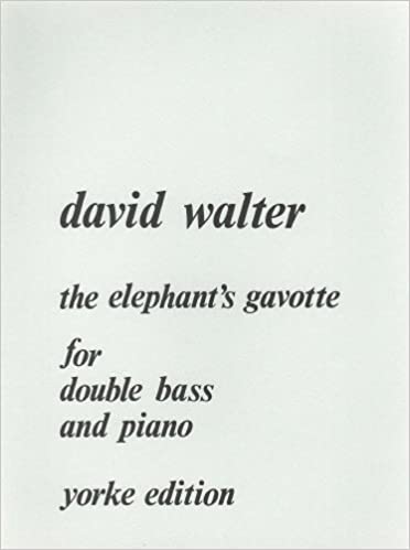 Walter - Elephant's Gavotte, The - double bass + piano