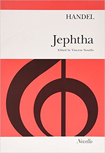 Handel - Jephtha - vocal score