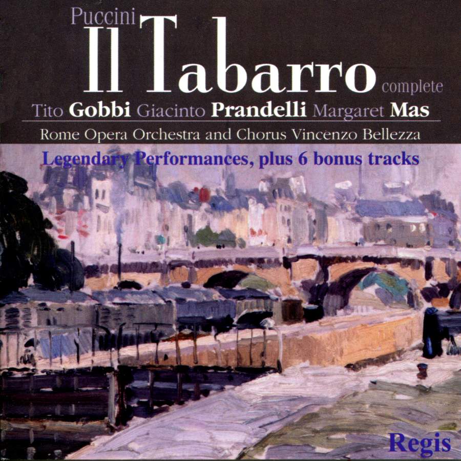 Puccini - Il Tabarro - CD