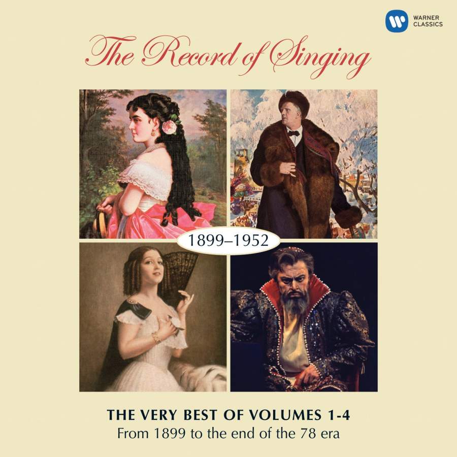 Record of Singing, The – The Very Best of Volumes 1-4 - 10CDs