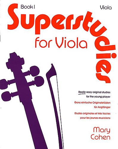 Superstudies for Viola Book 1