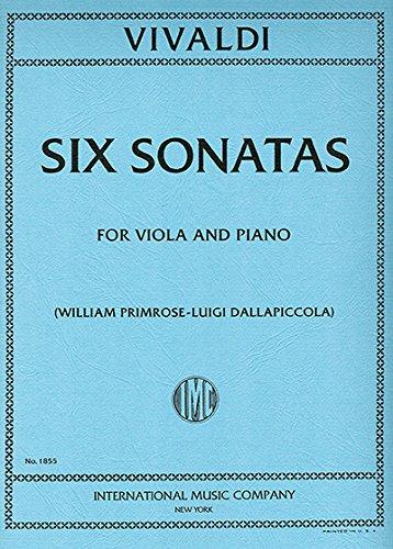Vivaldi - 6 sonatas - viola & piano