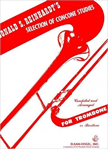 Reinhardt - Selection of Concone Studies (trombone)