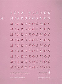 Bart—k - Mikrokosmos vol. 6 - piano