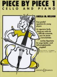 Piece by Piece book 1 for cello + piano - Nelson