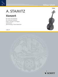 Stamitz, A - Concerto in Bb for viola + orchestra