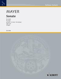 Mayer, Philipp Jacob - Sonata in G minor op.3 no.6 for pedal harp