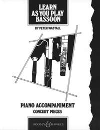 Learn As You Play Bassoon - piano accompaniment
