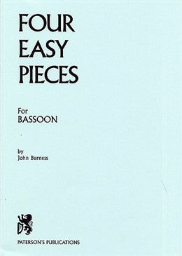 Burness - 4 Easy Pieces for bassoon