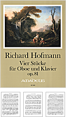 Hofmann - Vier StŸcke fŸr Oboe und Klavier op.81
