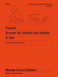 Franck - Sonata in A  - violin + piano