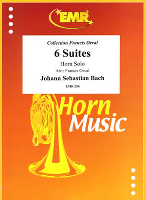 Bach, J.S. - Six Suites arr. horn solo - Orval, arr.