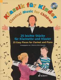 Classical Music for Children - clarinet + piano + CD