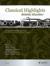 Classical Highlights arranged for clarinet & piano