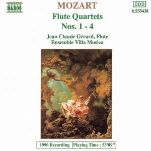 Mozart - Flute Quartets 1-4 - CD