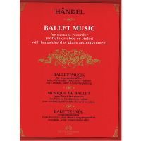 Handel - Ballet Music for descant recorder