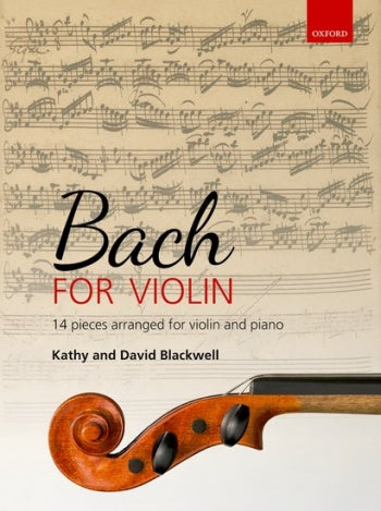 Bach for violin - Blackwell, arr.