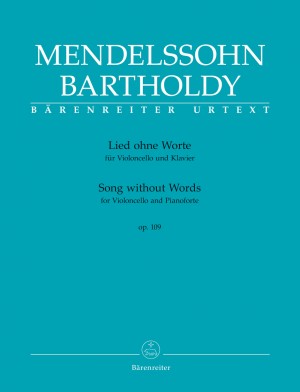 Mendelssohn - Song without Words op.109 - cello and piano