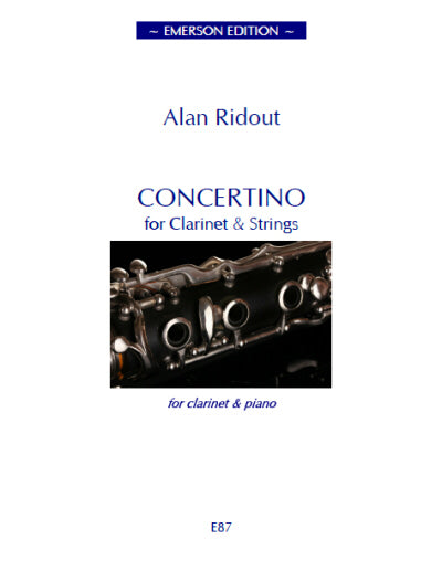 Ridout - Concertino for Clarinet