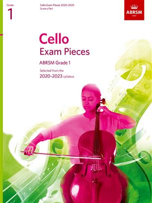 ABRSM Cello Exam Pieces 2020-23 - Grade 1 (Score & Part)