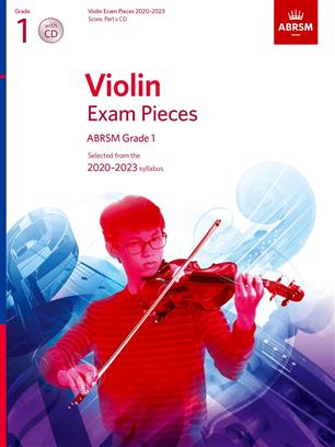 ABRSM Violin Exam Pieces 2020-23 - Grade 1 (Score, Part & CD)