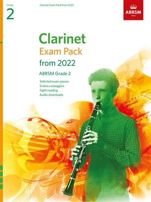 ABRSM Clarinet Grade 2 Exam Pack from 2022