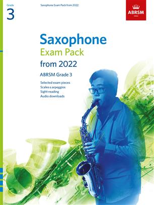 ABRSM Saxophone Grade 3 Exam Pack from 2022