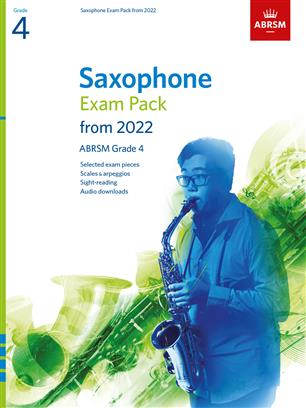 ABRSM Saxophone Grade 4 Exam Pack from 2022