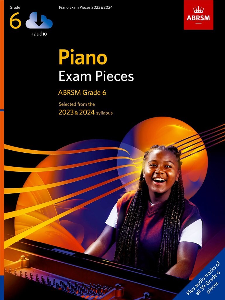 ABRSM Piano Exam Pieces 2023-4 Grade 6 + Audio