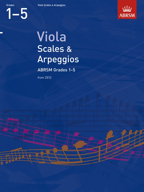 ABRSM Viola Scales and Arpeggios Grades 1-5
