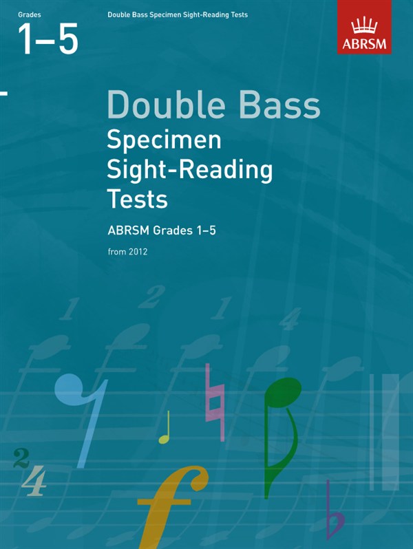 ABRSM Double Bass Specimen Sight-Reading Tests Grades 1-5