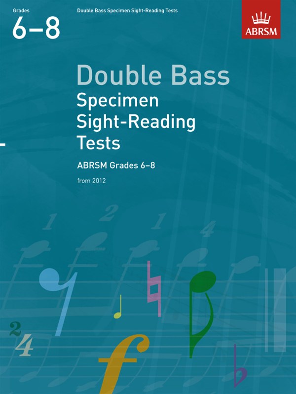 ABRSM Double Bass Specimen Sight-Reading Tests Grades 6-8