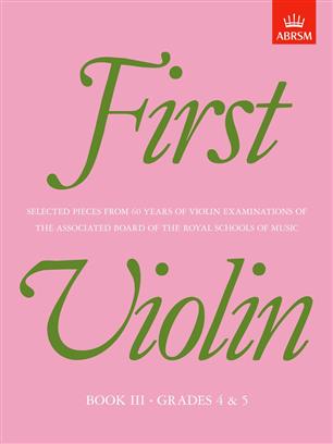 First Violin Book III